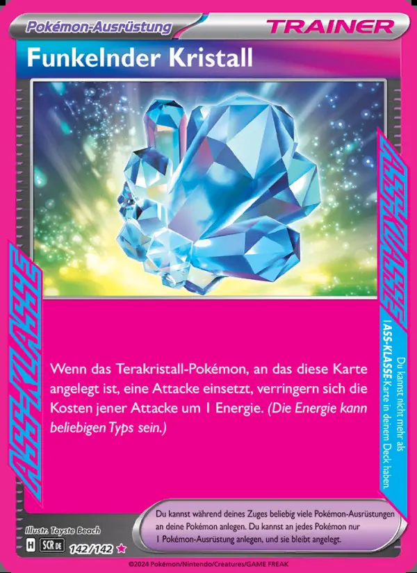 Image of the card Funkelnder Kristall