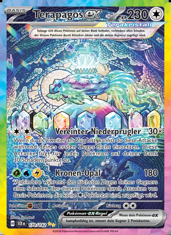 Image of the card Terapagos-ex