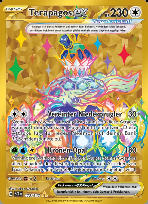 Image of the card Terapagos-ex