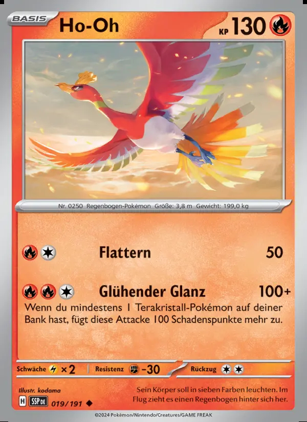 Image of the card Ho-Oh