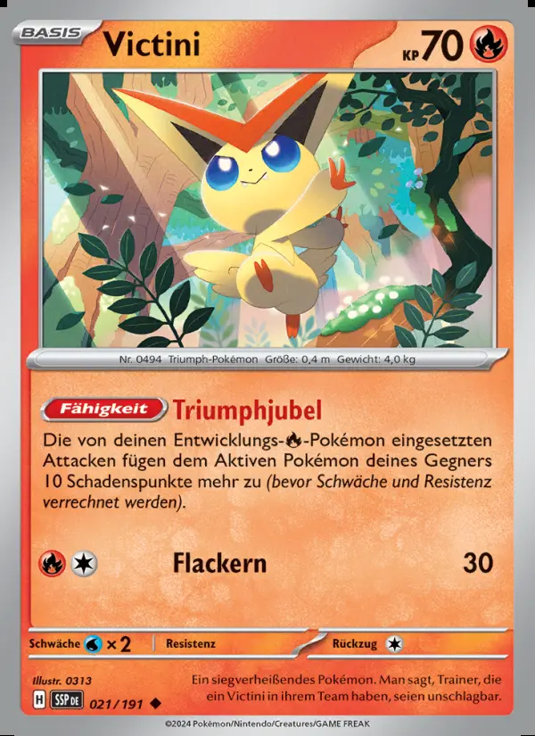 Image of the card Victini