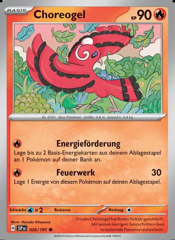 Image of the card Choreogel