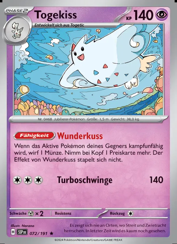 Image of the card Togekiss