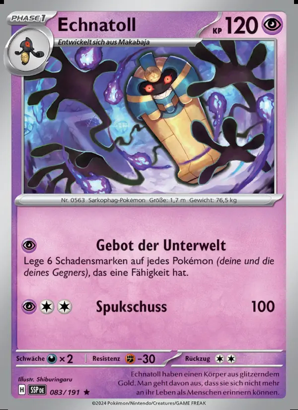 Image of the card Echnatoll