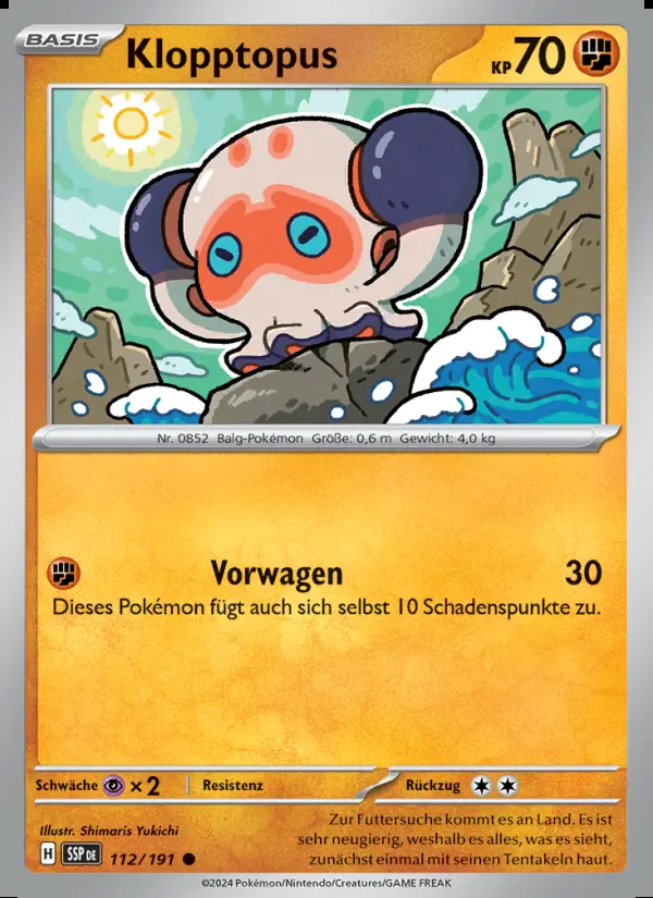 Image of the card Klopptopus