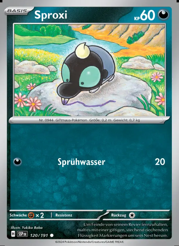 Image of the card Sproxi