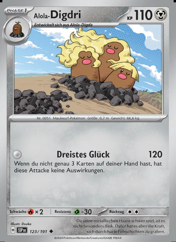 Image of the card Alola-Digdri