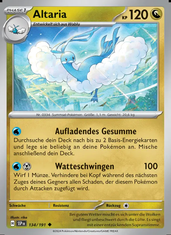 Image of the card Altaria