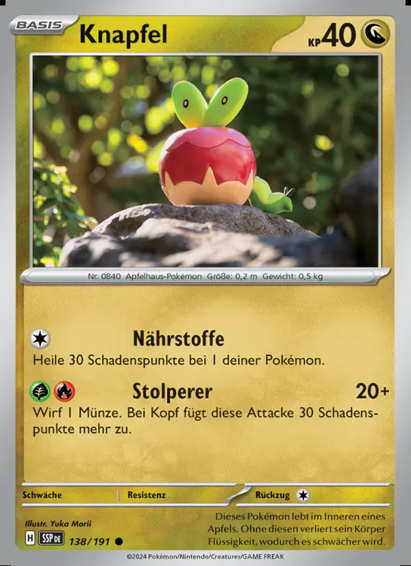 Image of the card Knapfel