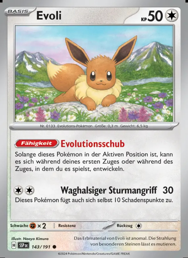 Image of the card Evoli