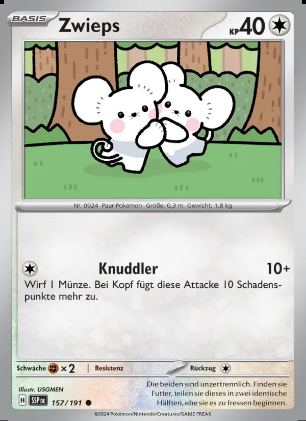 Image of the card Zwieps