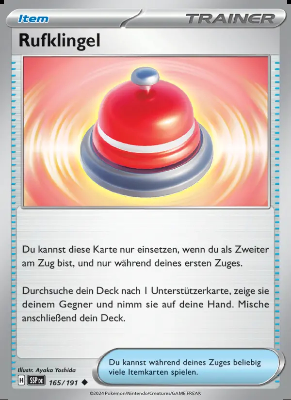 Image of the card Rufklingel