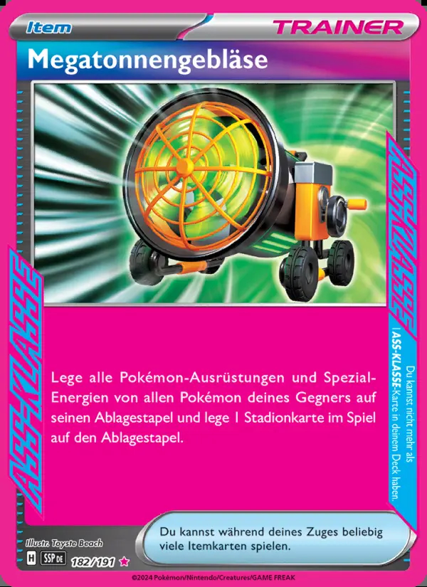 Image of the card Megatonnengebläse