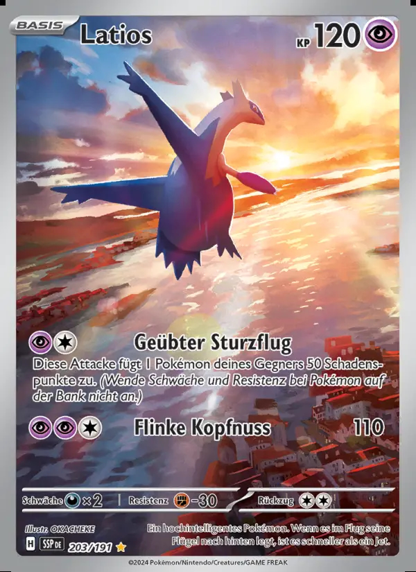 Image of the card Latios