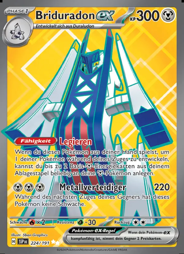 Image of the card Briduradon-ex