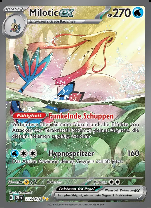 Image of the card Milotic-ex