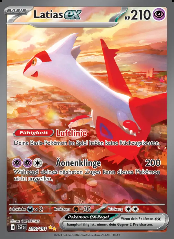 Image of the card Latias-ex