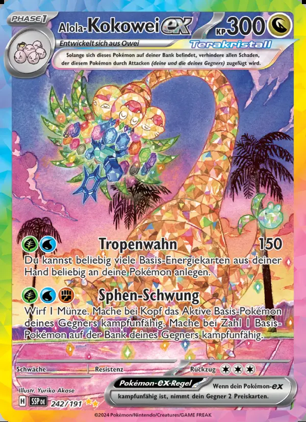 Image of the card Alola-Kokowei-ex