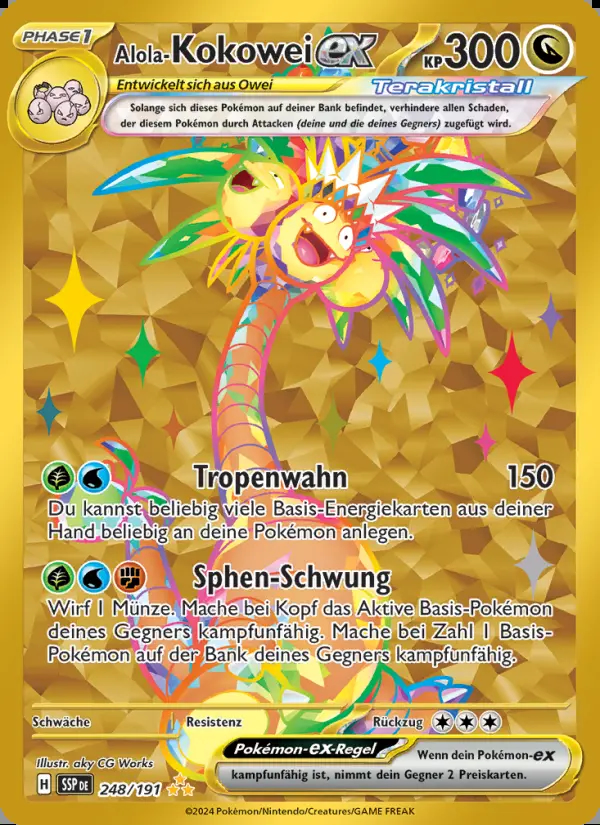 Image of the card Alola-Kokowei-ex