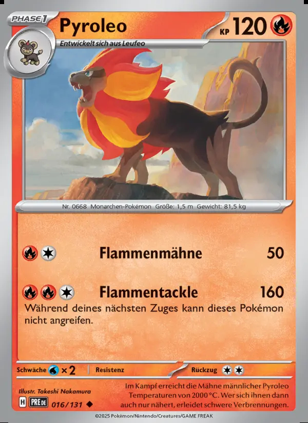 Image of the card Pyroleo