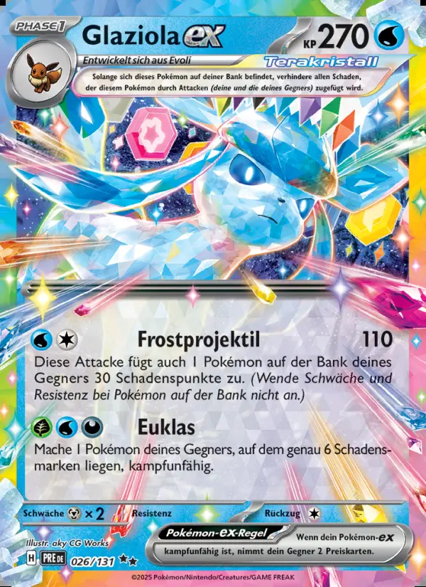 Image of the card Glaziola-ex