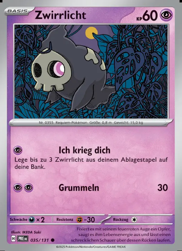 Image of the card Zwirrlicht