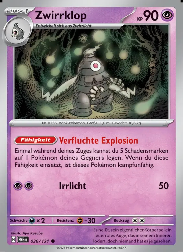 Image of the card Zwirrklop