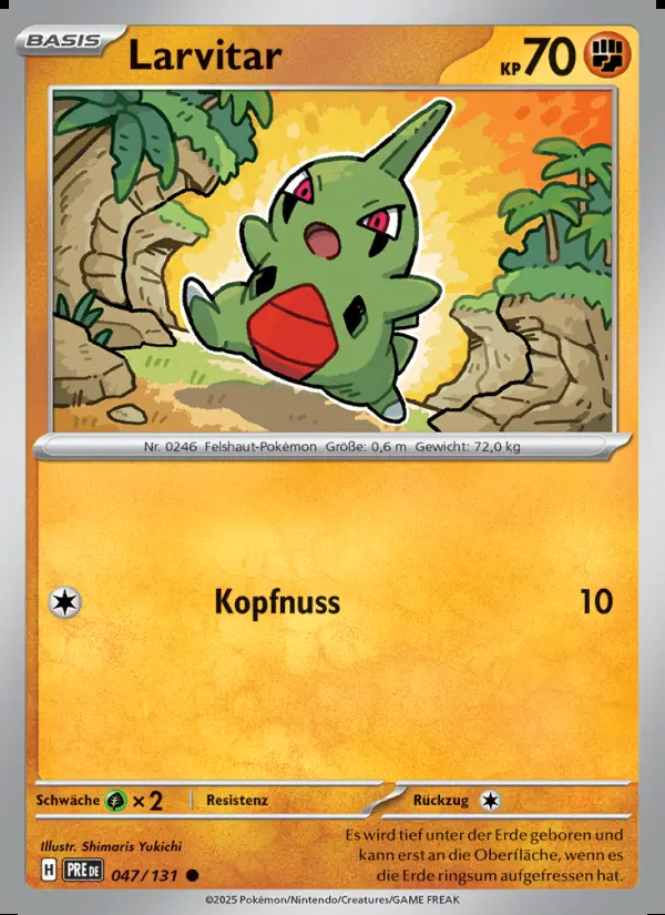 Image of the card Larvitar