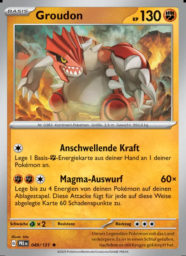 Image of the card Groudon