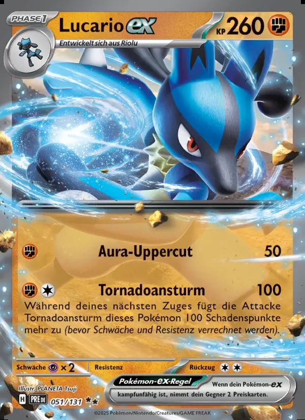 Image of the card Lucario-ex