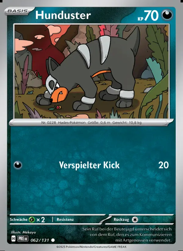 Image of the card Hunduster