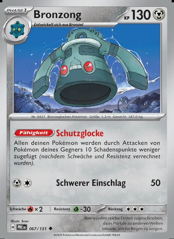 Image of the card Bronzong