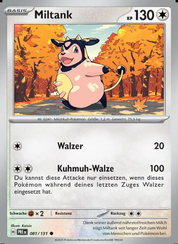 Image of the card Miltank