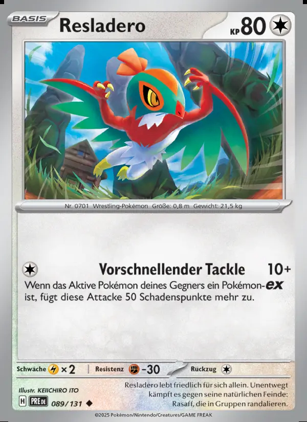 Image of the card Resladero