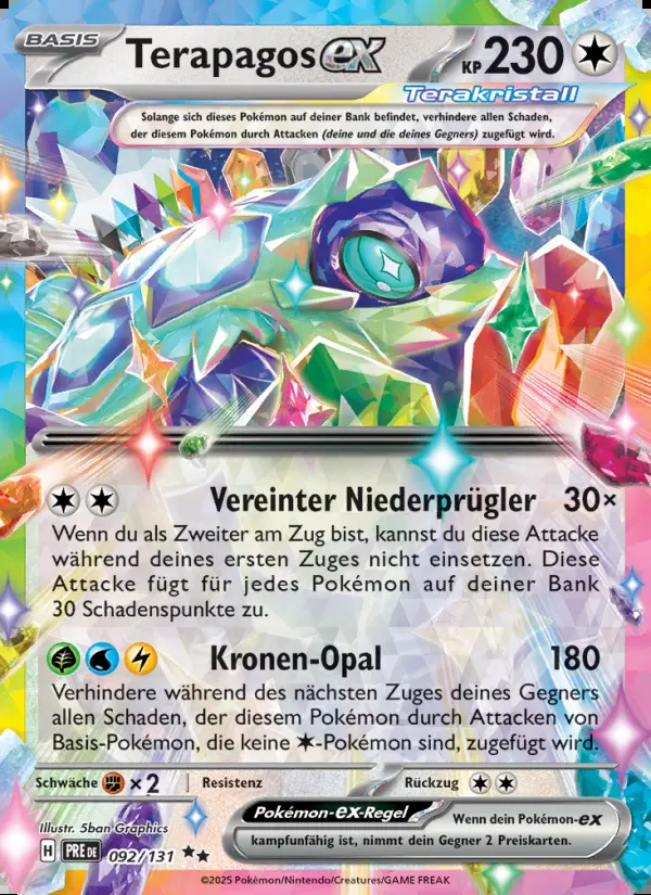 Image of the card Terapagos-ex