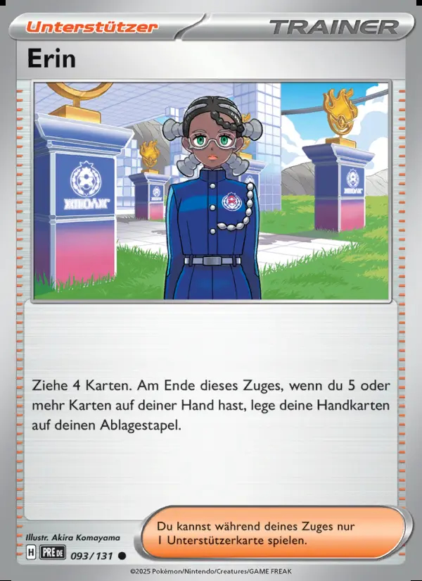 Image of the card Erin