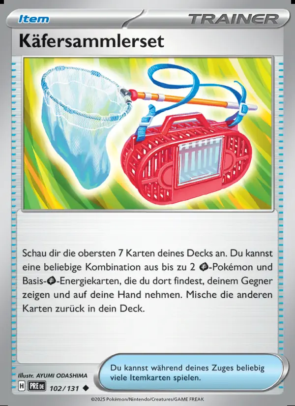 Image of the card Käfersammlerset