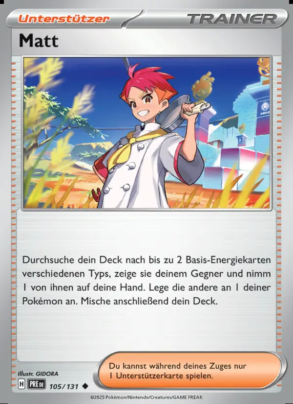 Image of the card Matt