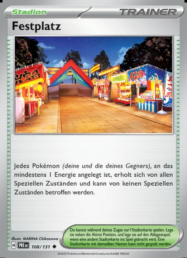 Image of the card Festplatz