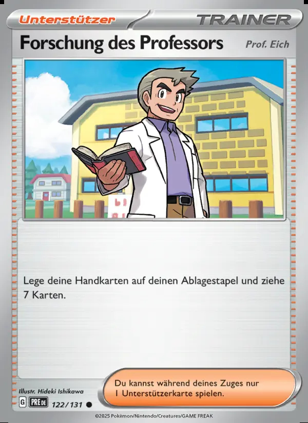 Image of the card Forschung des Professors