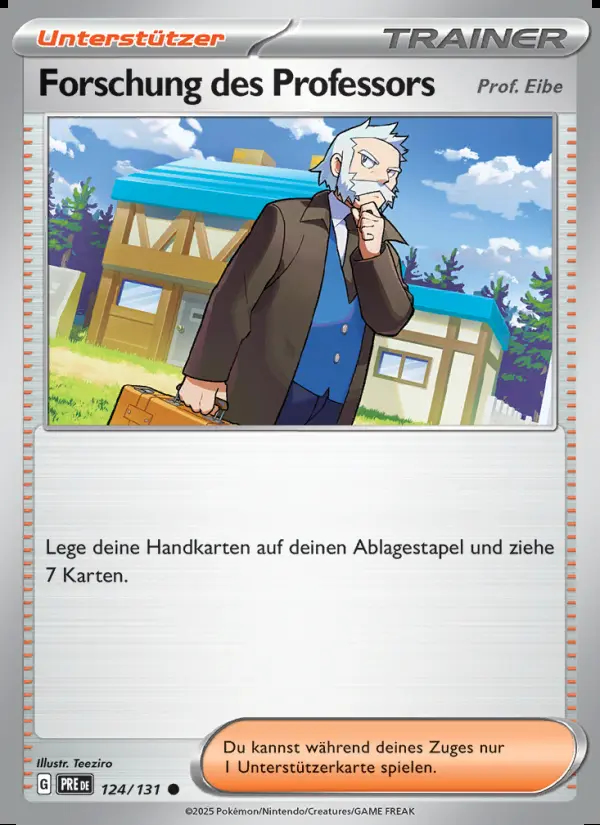 Image of the card Forschung des Professors