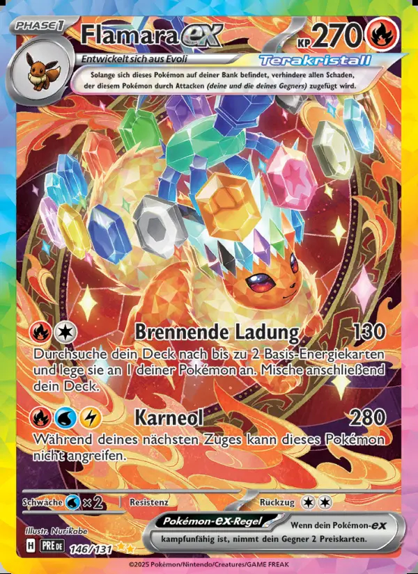 Image of the card Flamara-ex