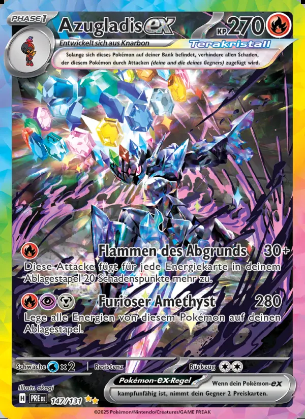 Image of the card Azugladis-ex