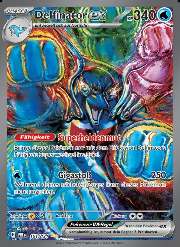 Image of the card Delfinator-ex