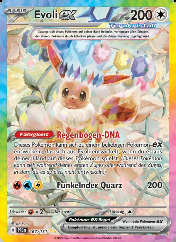 Image of the card Evoli-ex