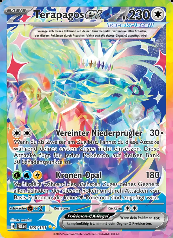 Image of the card Terapagos-ex