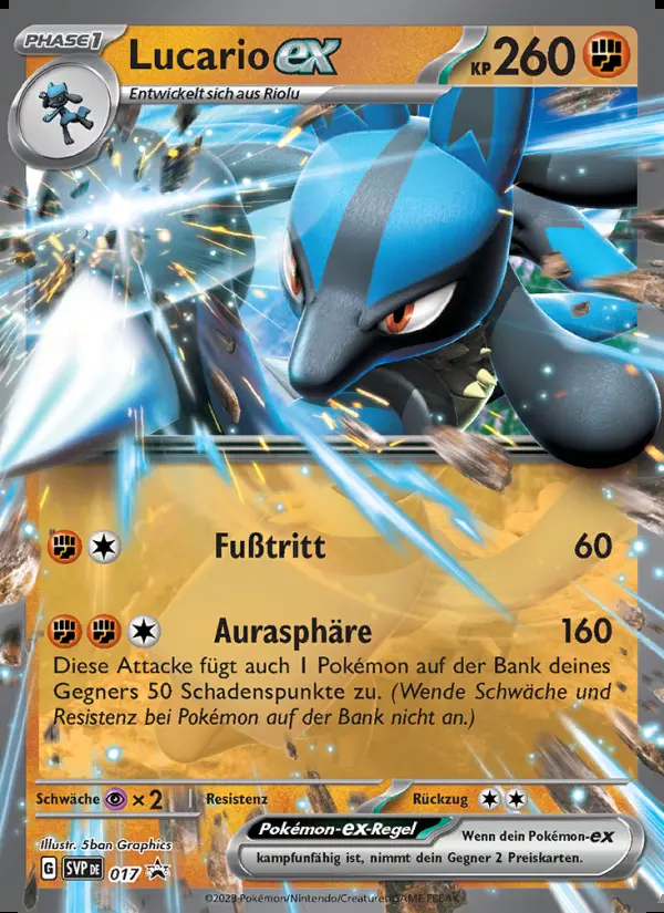 Image of the card Lucario-ex