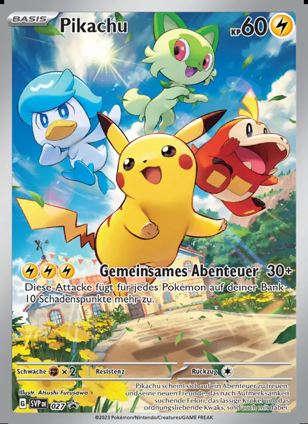 Image of the card Pikachu