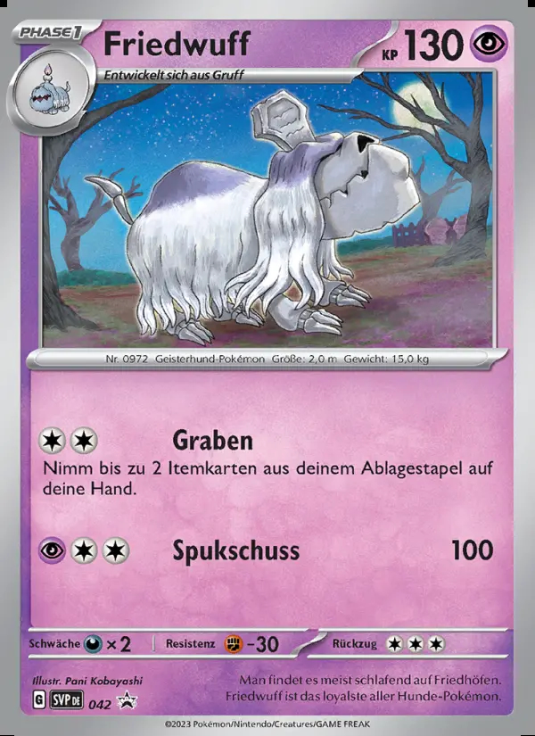 Image of the card Friedwuff