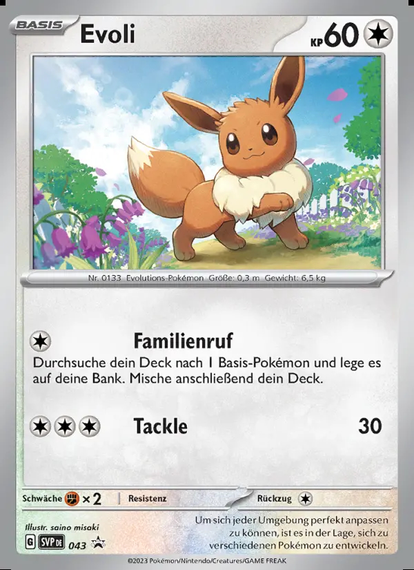 Image of the card Evoli